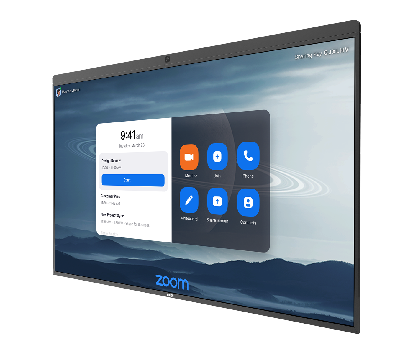 DTEN D755 All-in-One Video Conferencing Device for Zoom Rooms
